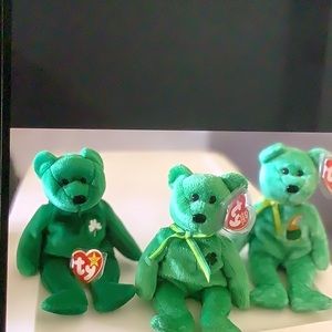 TY St. Patrick Day Beanie Babies